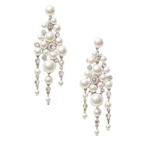 KATE SPADE • Pearl Caviar Statement Earrings